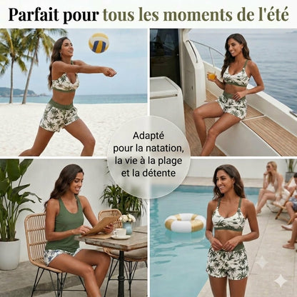 Tankini d'été vibrant