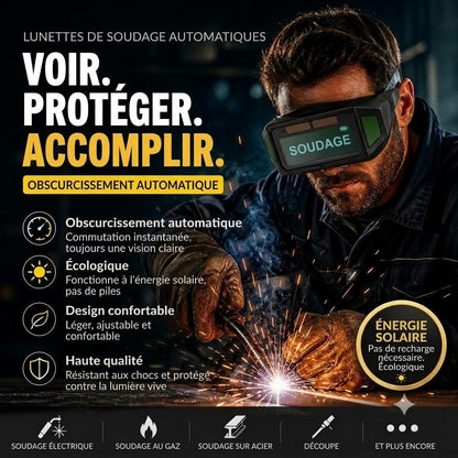 Lunettes de sécurité ignifuges pour soudure – Nouveau modèle 2026
