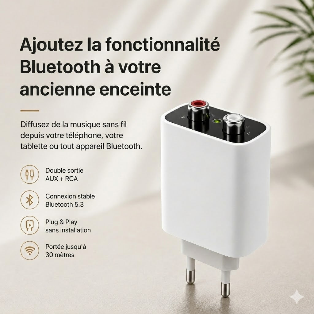 SoundLink Air – Récepteur audio Bluetooth pour anciennes enceintes