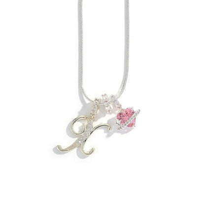 Élégant collier avec pendentif cœur