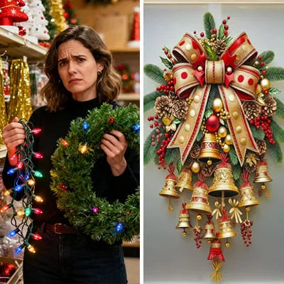 Toile de fond de Noël – Cloches de Noël