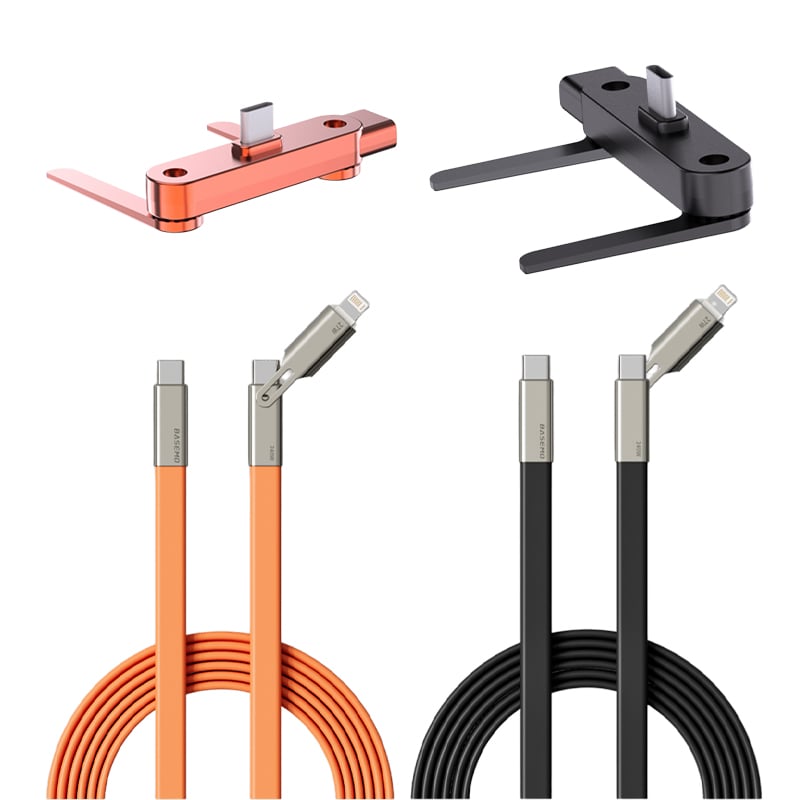 Câble USB-C 240W Ultra Puissant - Tête Pivotante à 360°