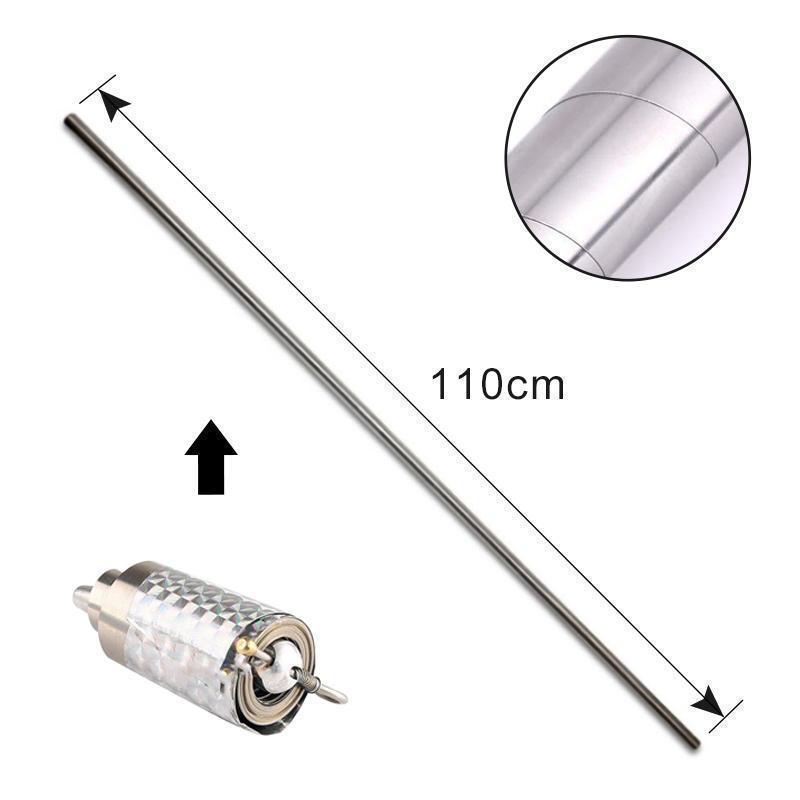 DefenceStick - Bâton de défense télescopique rétractable en métal