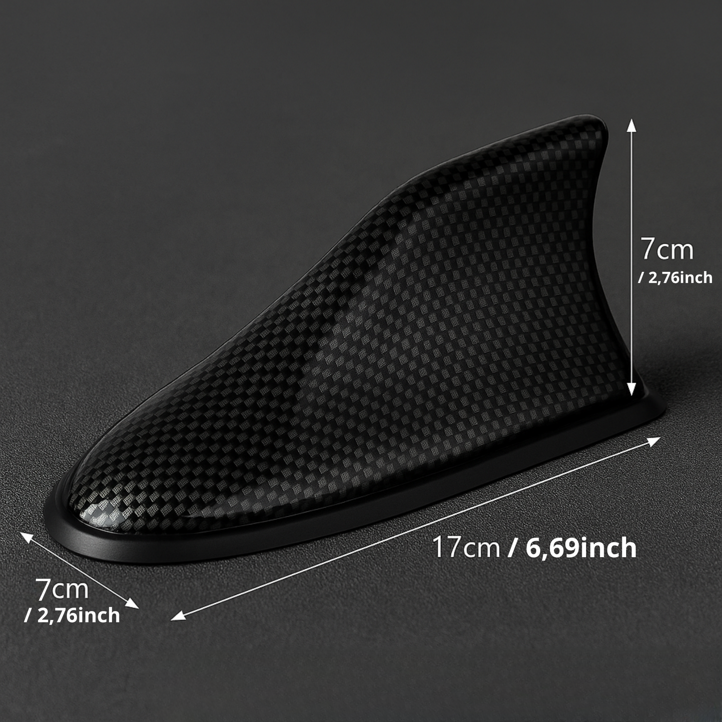 Amplificateur d'antenne de voiture aileron de requin - Réception radio améliorée