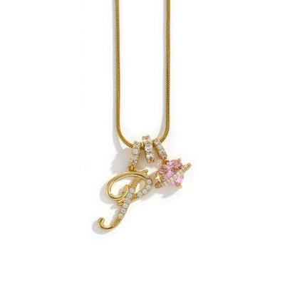 Élégant collier avec pendentif cœur