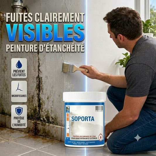 Mastic d'étanchéité imperméable multi-surfaces – Transparent, résistant aux intempéries et facile à appliquer