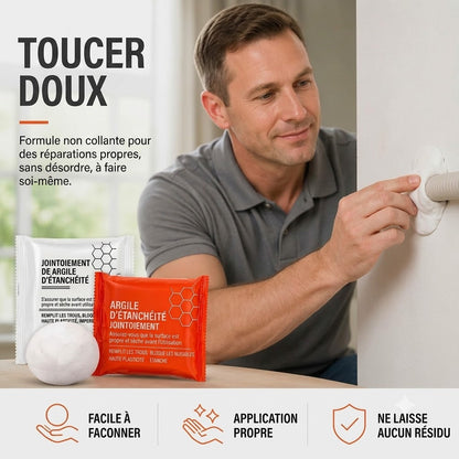 Colle d'étanchéité imperméable nouvelle génération (1 lot de 3 pièces)