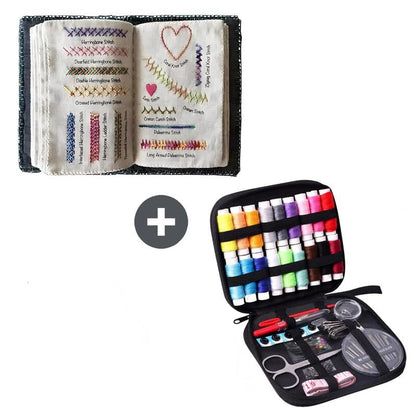 🌈Idéal pour débutants💕 Livret d'apprentissage des points de broderie