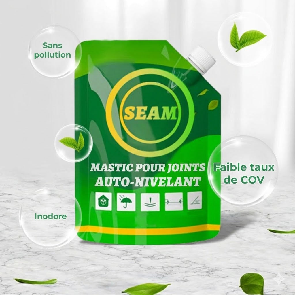 Colle de réparation polyvalente pour joints de sol et de mur