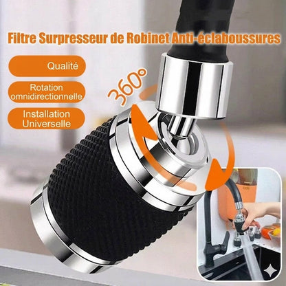 Filtre à eau compact pour robinet – Filtre de robinet à installation rapide (1+1 Gratuit)