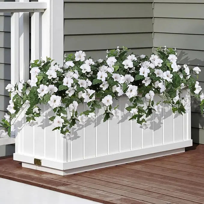 Bouquet de pétunias artificiels réalistes – Pour l'intérieur et l'extérieur