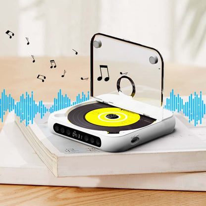 Lecteur CD Portable avec Bluetooth – Discman Rechargeable pour Voiture et Voyages (Anti-Choc)