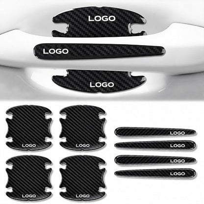 Film de protection anti-rayures pour poignée de porte de voiture – Lot de 8 protections adhésives pour poignées de porte
