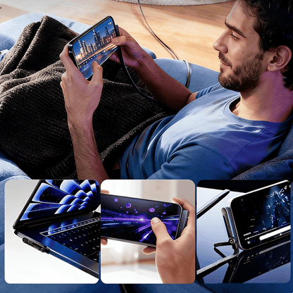 Câble USB-C 240W Ultra Puissant - Tête Pivotante à 360°
