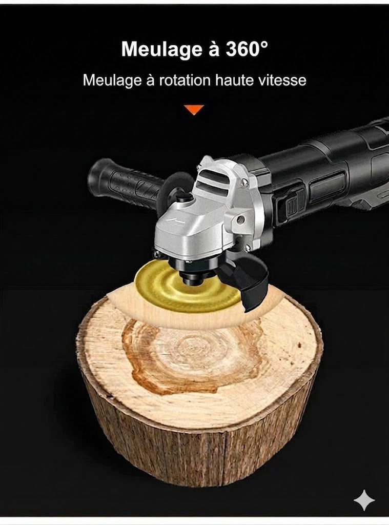 ⚙️ Disques de meulage pour le travail du bois – Coupe rapide, tranchants et durables, adaptés aux meuleuses d'angle