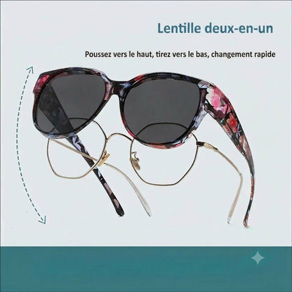 🕶 Nouvelles lunettes de soleil œil de chat oversize – Verres polarisés & Protection UV400