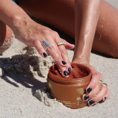 Gel bronzant intense