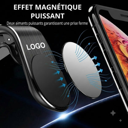 Support téléphone MagSafe avec logo / Support magnétique pour smartphone avec emblème