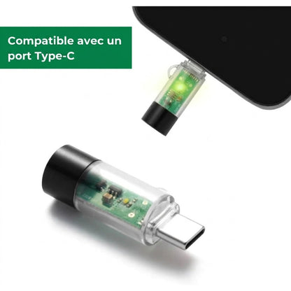 Mini briquet plasma - Rechargeable par USB-C