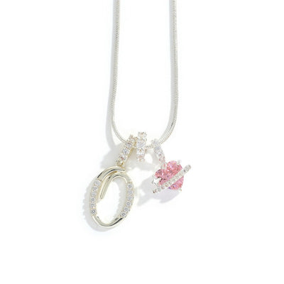Élégant collier avec pendentif cœur