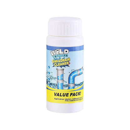 Déboucheur de Canalisation Puissant - Poudre Effervescente pour Évier et Salle de Bain(Contre les Bouchons)