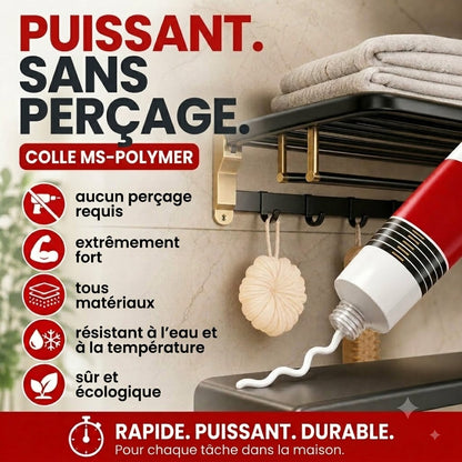 🔥📢 Offre limitée : 1 ACHETÉ + 1 OFFERT ! ✨ Colle sans clou – Adhérence ultra-forte sans perçage, idéale pour tous vos besoins de fixation ! ✨