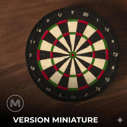 Mini porte-fléchettes de luxe