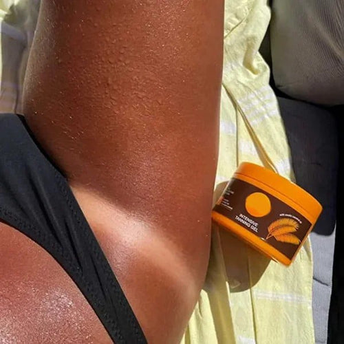 Gel bronzant intense
