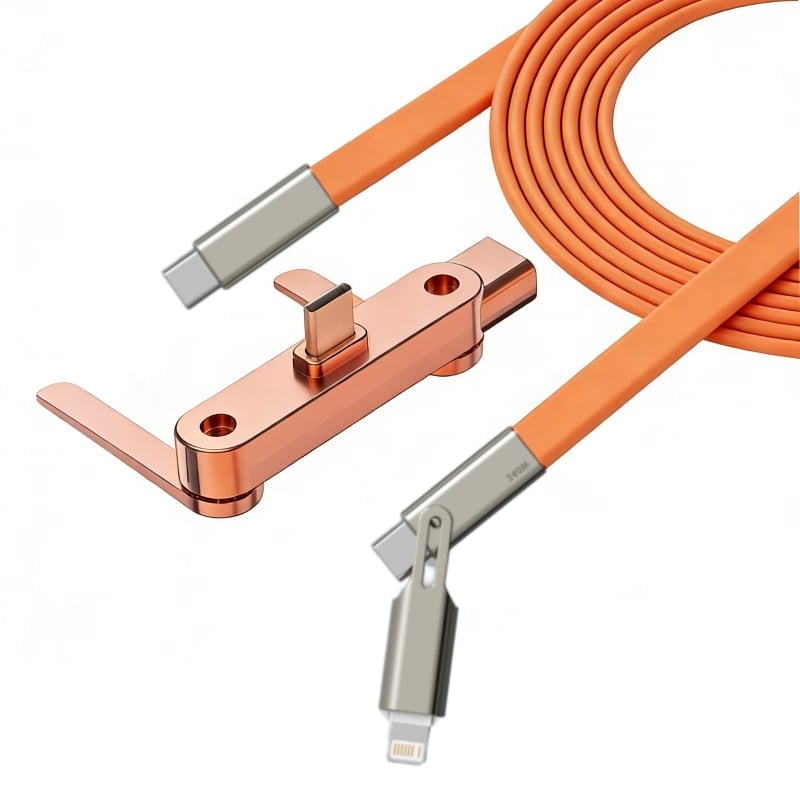 Câble USB-C 240W Ultra Puissant - Tête Pivotante à 360°