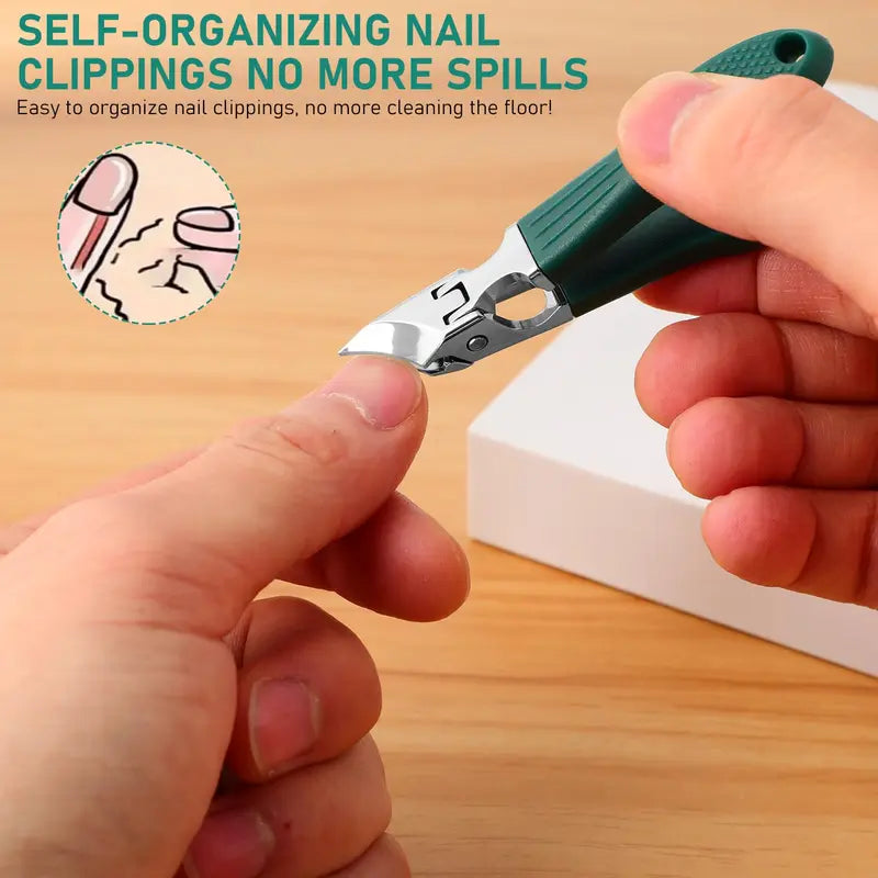 Pince à ongles professionnelle pour ongles incarnés et épais – Design en bec d'aigle