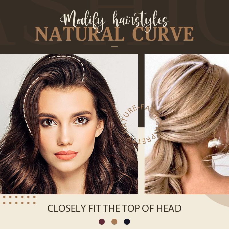 🔥 Temps limité : 50% DE RÉDUCTION❗️❗️ Serre-tête invisible / Peigne pince à cheveux pour mèches rebelles et frange
