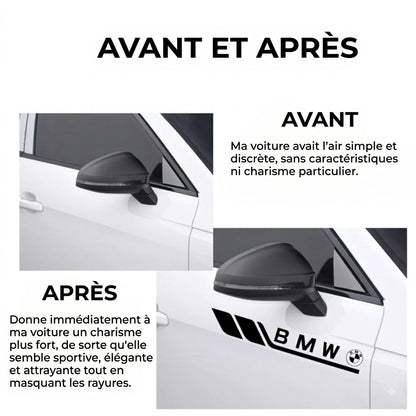 Autocollants de logo de voiture