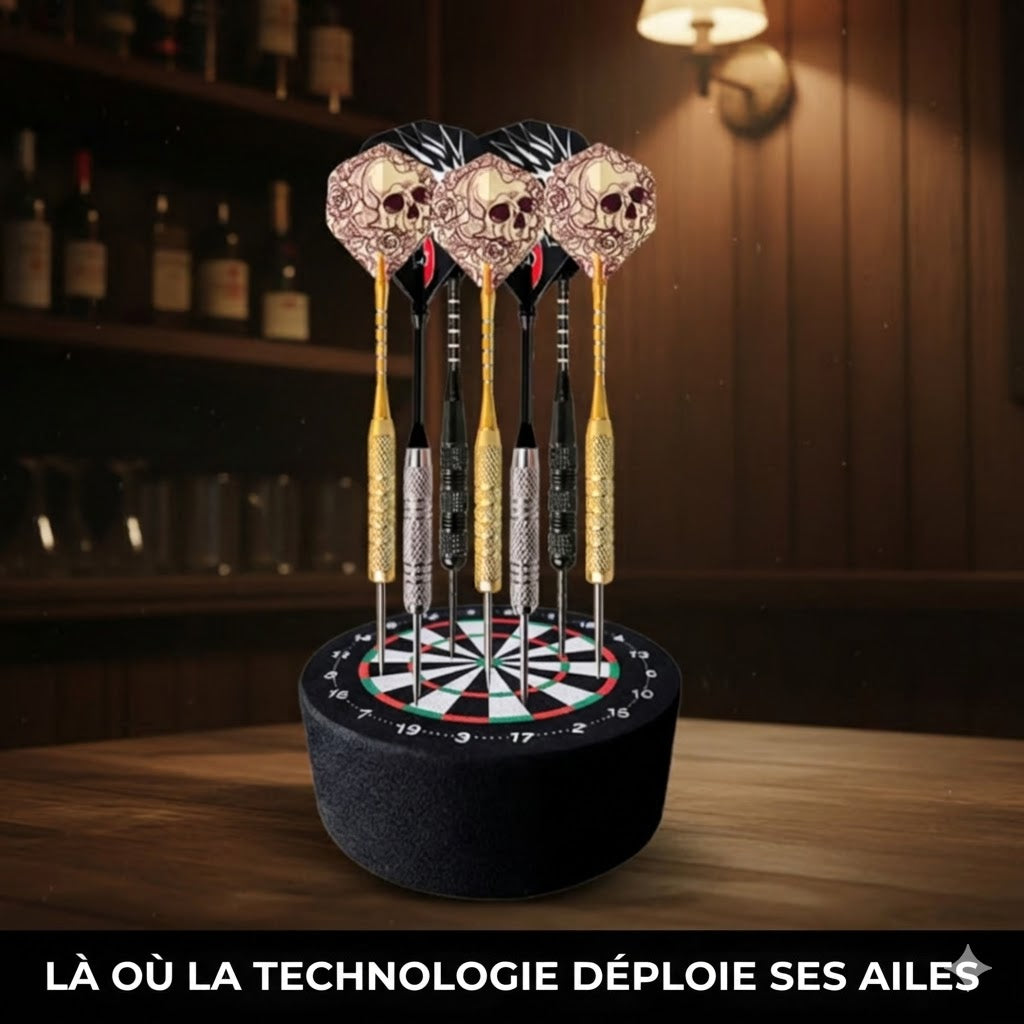 Mini porte-fléchettes de luxe