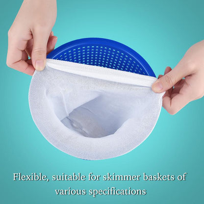 💥 🔥 Offre limitée : 2 ACHETÉS + 1 OFFERT ! ✨ Kit de nettoyage pour panier skimmer de piscine – Nettoyage facile et efficace (1 lot de 10 pcs)