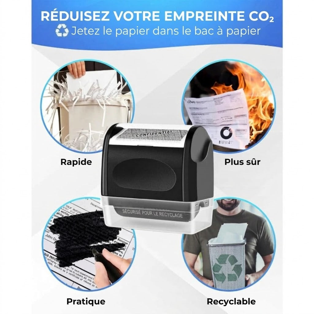 Tampon à rouleau pour la protection de la vie privée