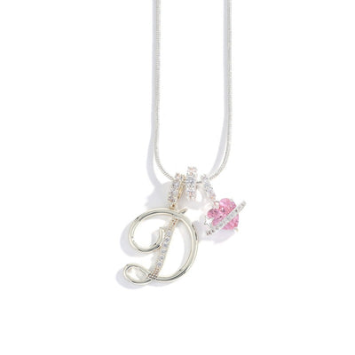 Élégant collier avec pendentif cœur