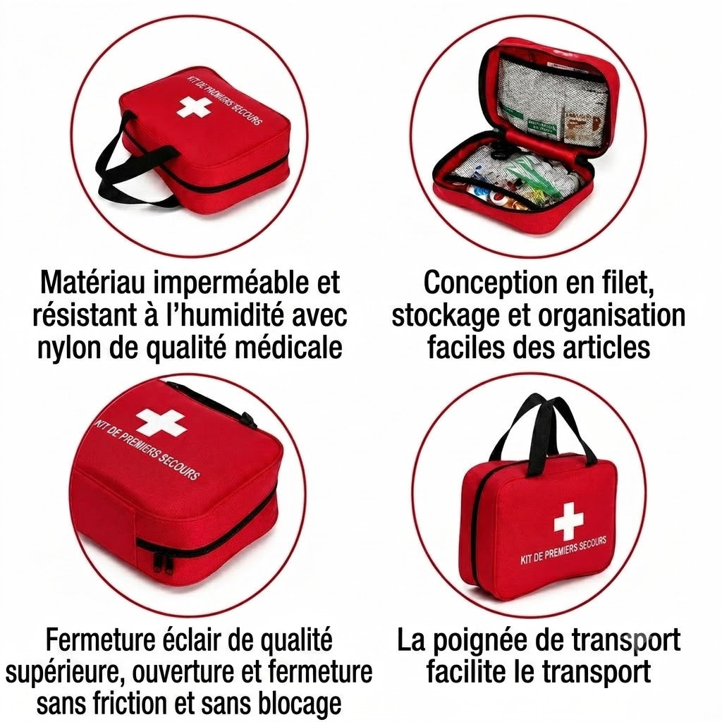 Trousse de premiers secours pour toute la famille
