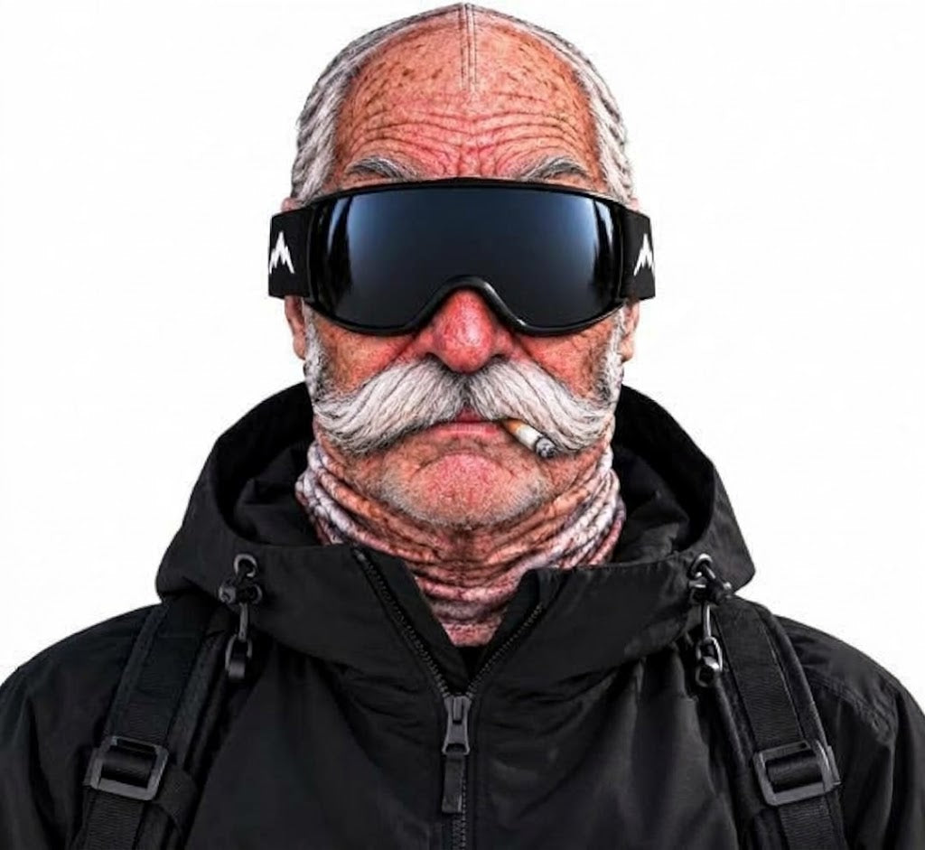 Cagoule de ski amusante et ultra-réaliste