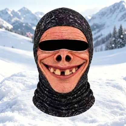 Cagoule de ski amusante et ultra-réaliste