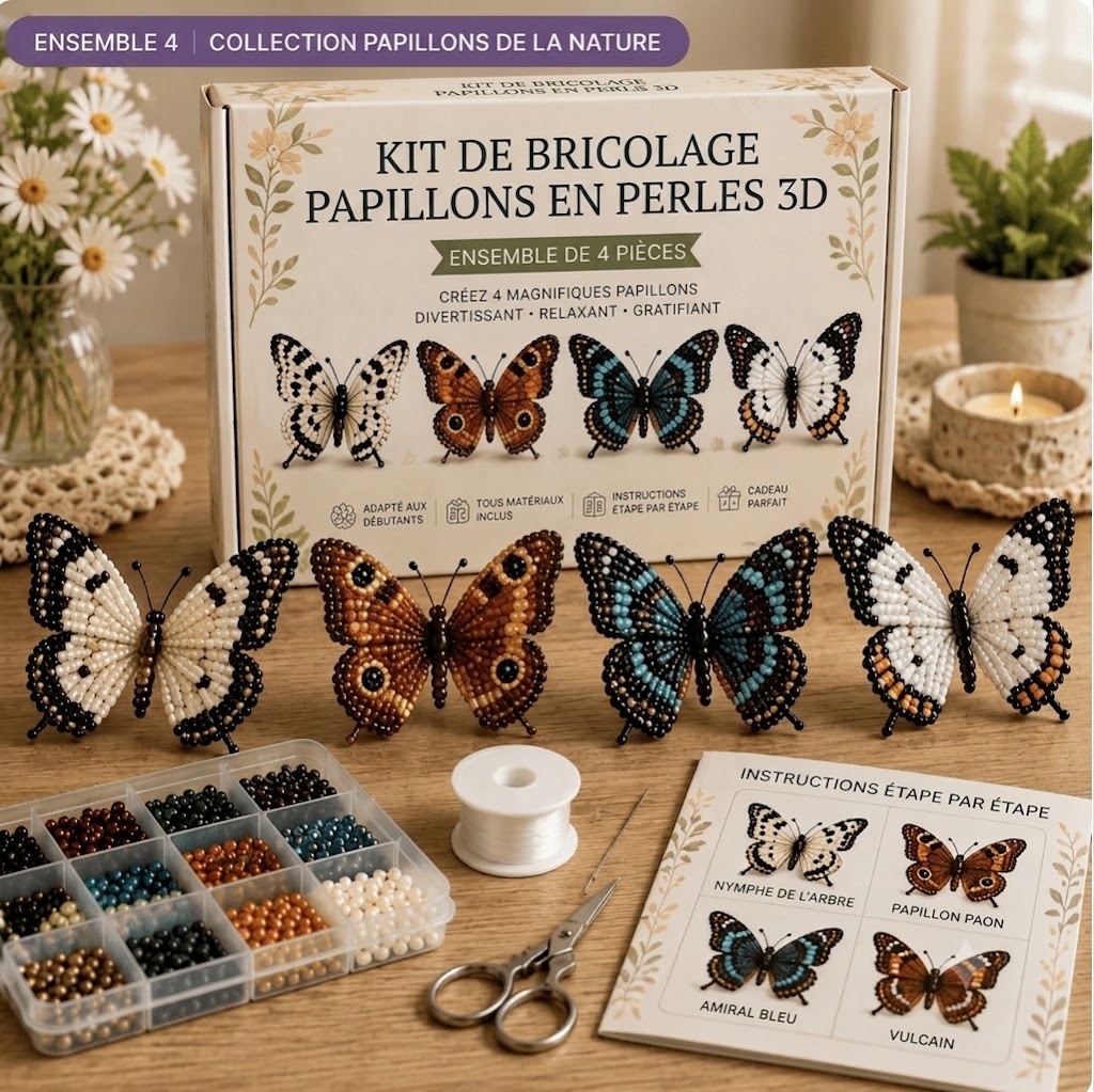 🦋Perles et loisirs créatifs : Papillons
