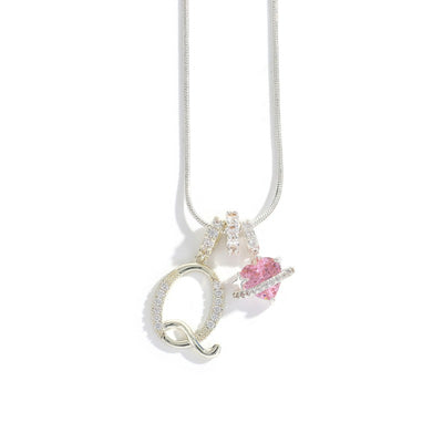 Élégant collier avec pendentif cœur