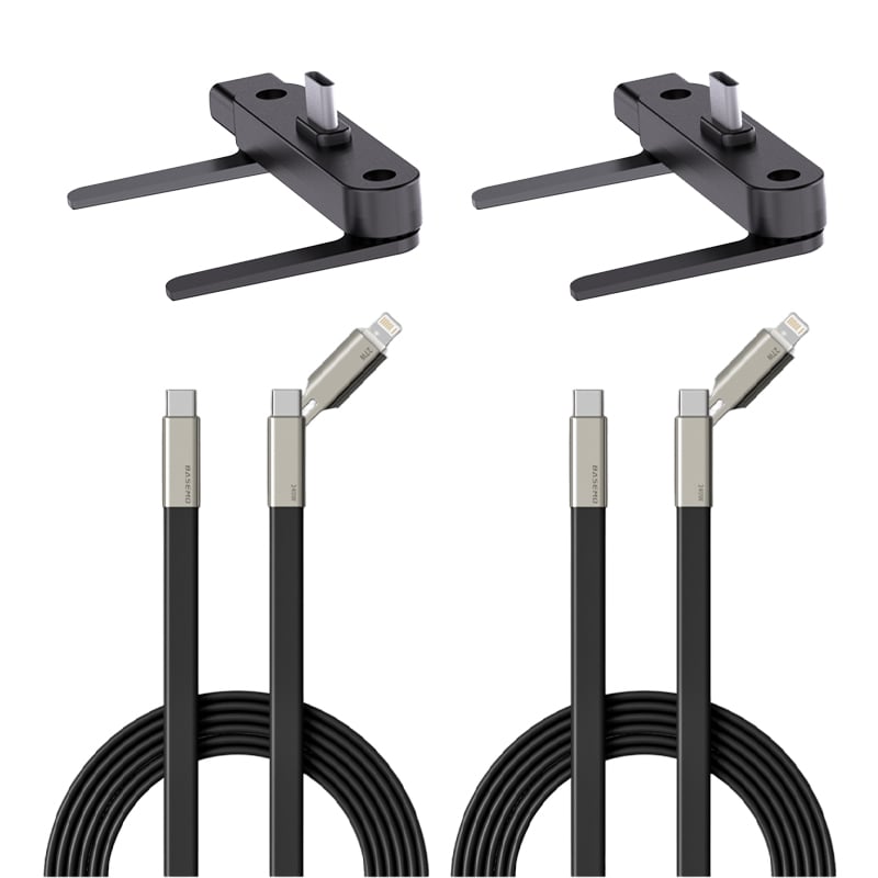 Câble USB-C 240W Ultra Puissant - Tête Pivotante à 360°