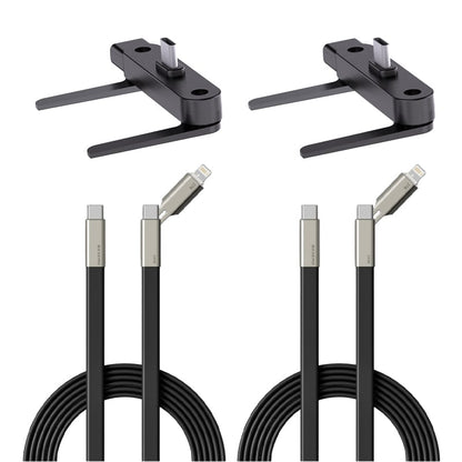 Câble USB-C 240W Ultra Puissant - Tête Pivotante à 360°