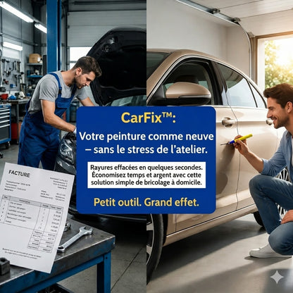 Stylo CarFix pour réparer les rayures de voiture