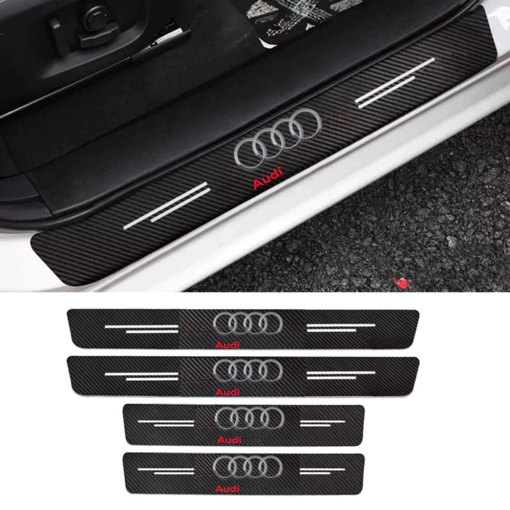 🚗 Sticker logo de voiture pour portière : 1 lot (4 portes)