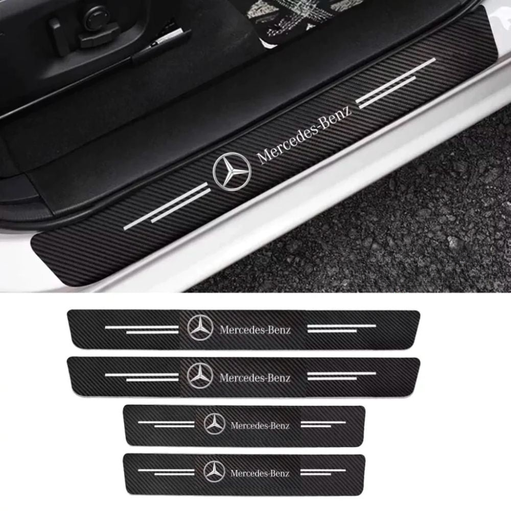 🚗 Sticker logo de voiture pour portière : 1 lot (4 portes)