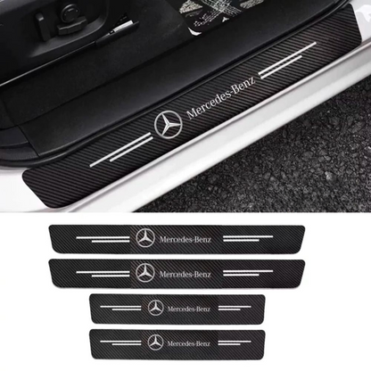 🚗 Sticker logo de voiture pour portière : 1 lot (4 portes)