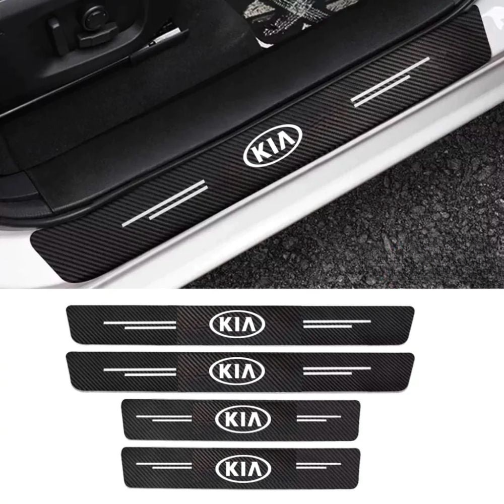 🚗 Sticker logo de voiture pour portière : 1 lot (4 portes)