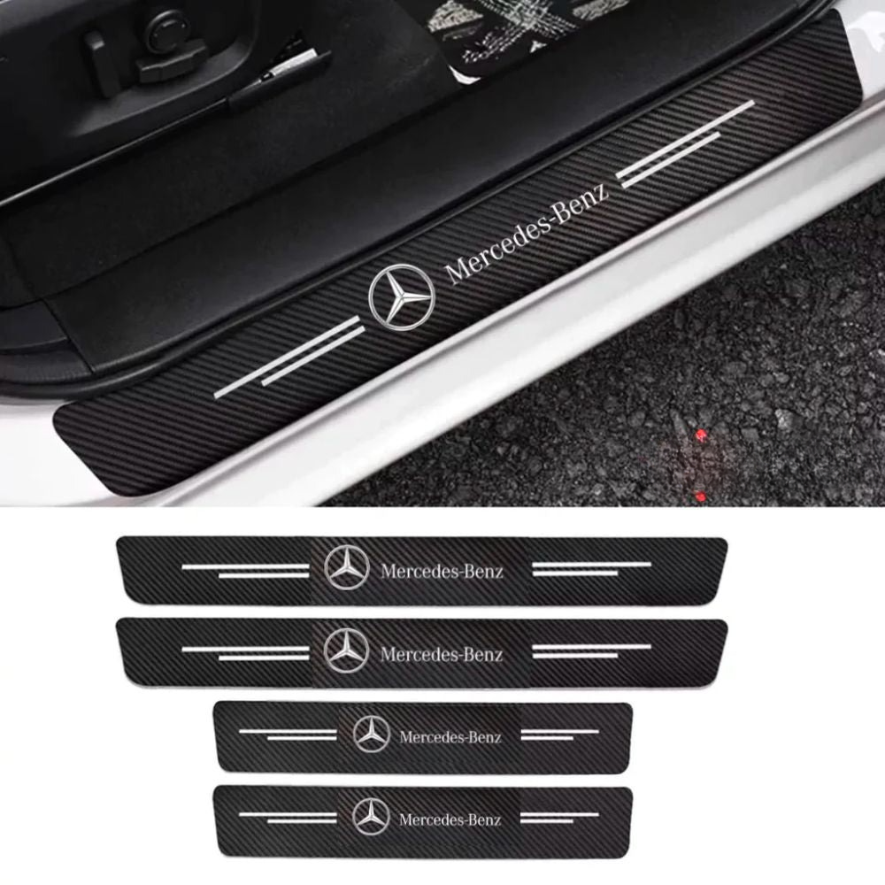 🚗 Sticker logo de voiture pour portière : 1 lot (4 portes)