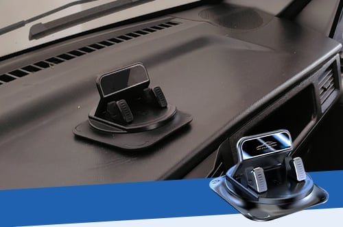 Support de téléphone pour voiture avec rotation à 360°